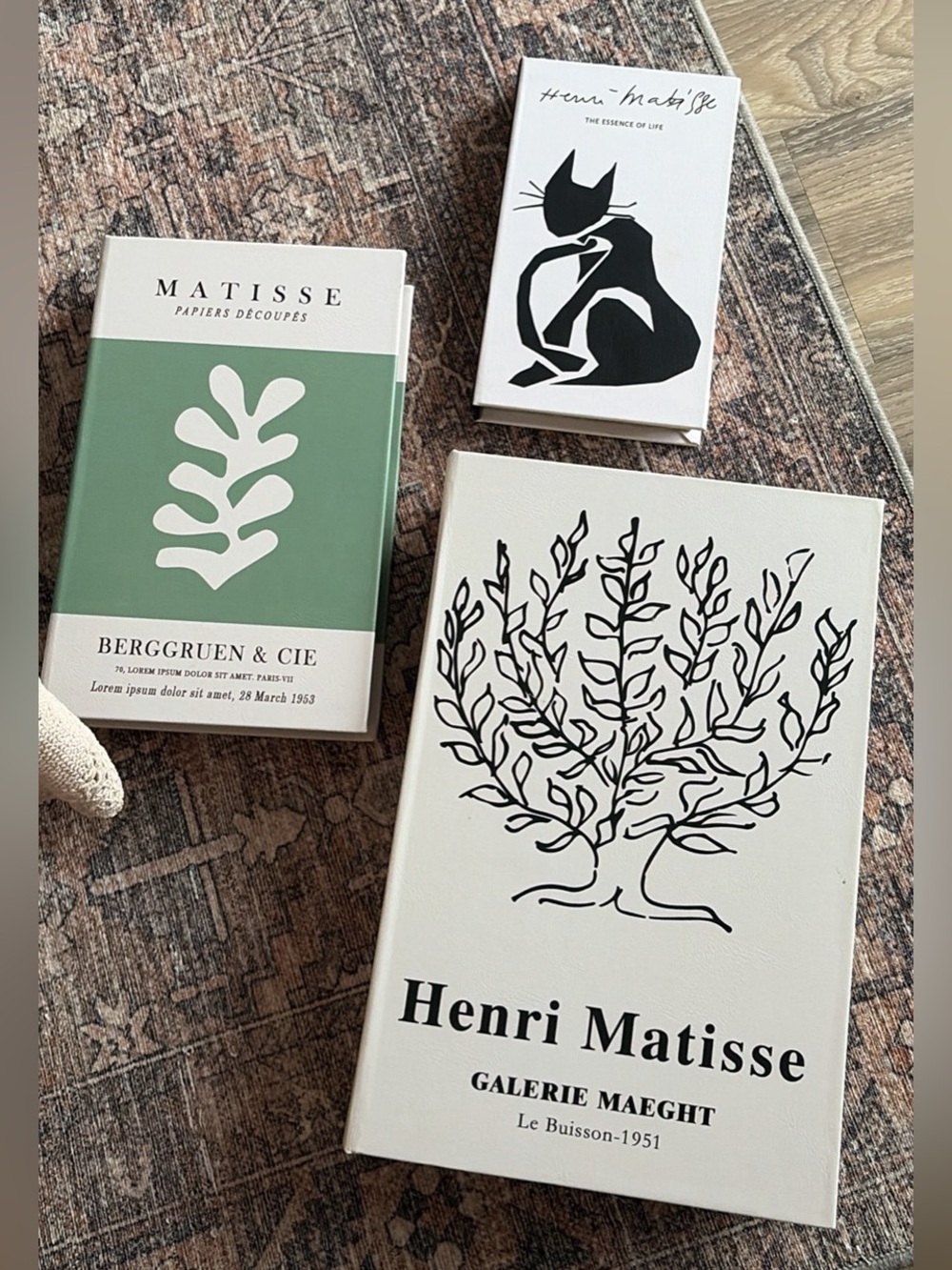 Henri Matisse Boxes Book Set of 3